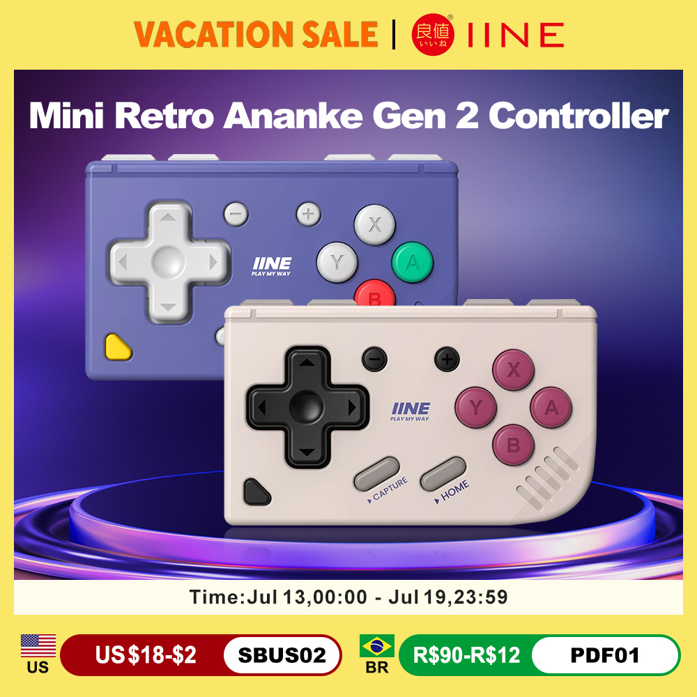 Retro Gaming System - Retro Mini Gamepad for Nintendo Switch