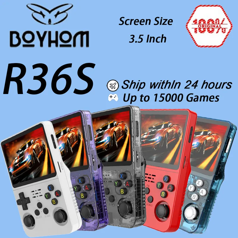 Retro Gaming R36S - ARKOS R36S Retro Handheld Game Console
