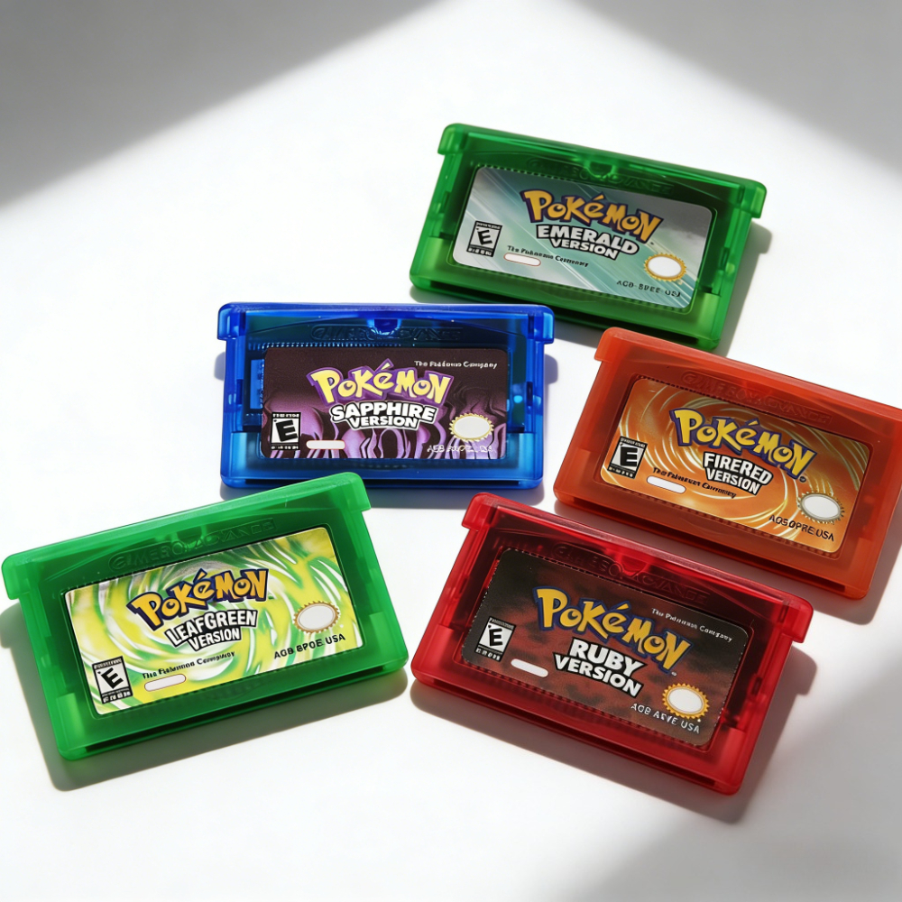 Retro Gaming Room - Pokemon 32 Bit Video Game Cartridge