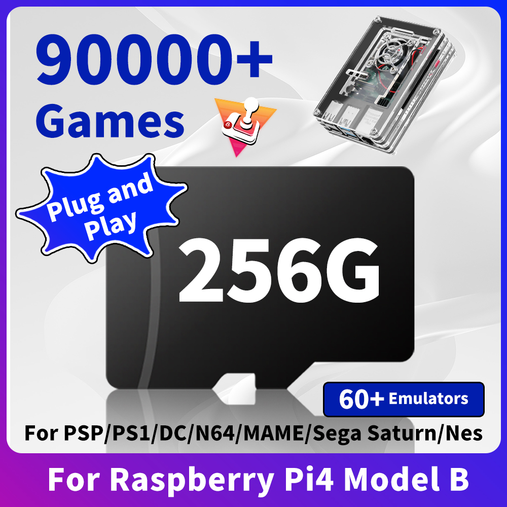 Retro Gaming Linux - Batocera Linux 39 Game TF Card