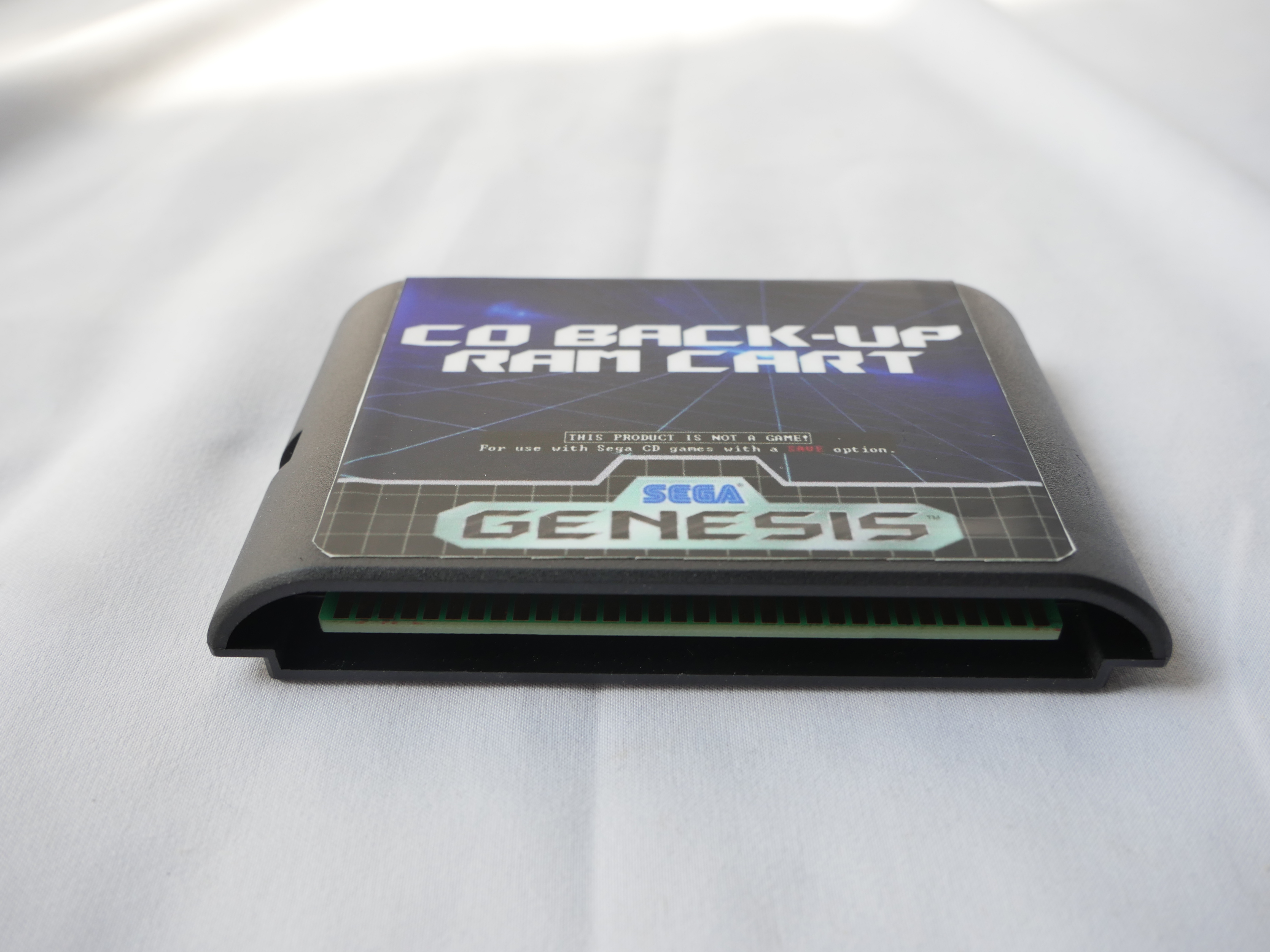 Retro Gaming Room - Mega CD Memory Card CD BackUp