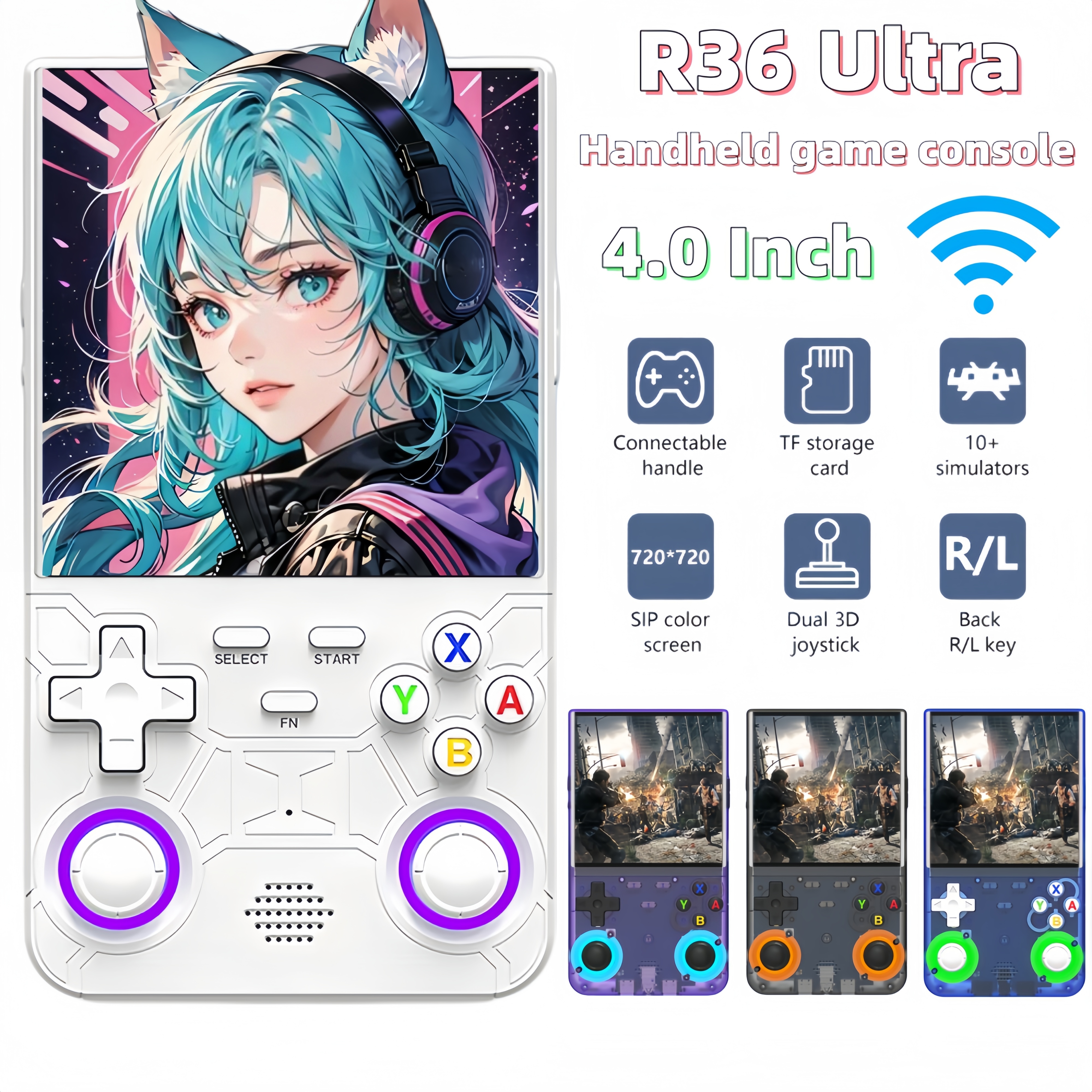 Retro Gaming R36S - R36S R36 Ultra Handheld Retro Video