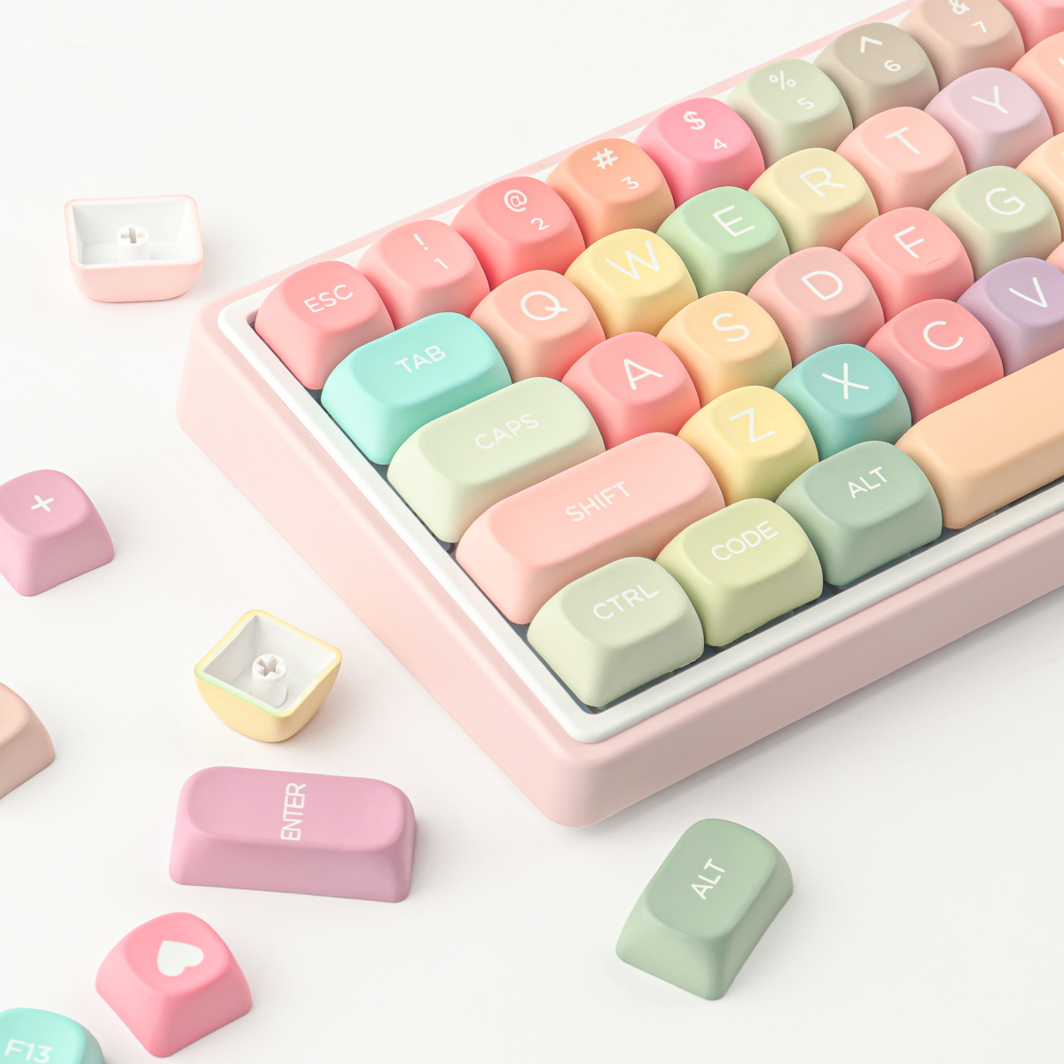 Retro Gaming Keycaps - GMK Candy Keycaps Set 126 Keys