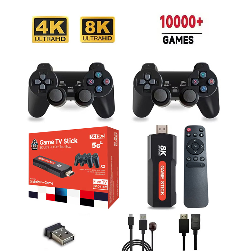 Retro Gaming Xbox - X2 Game Stick HD 4K 8K