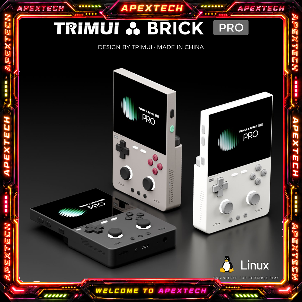 Retro Gaming Linux - TRIMUI Brick Pro Retro Linux Handheld