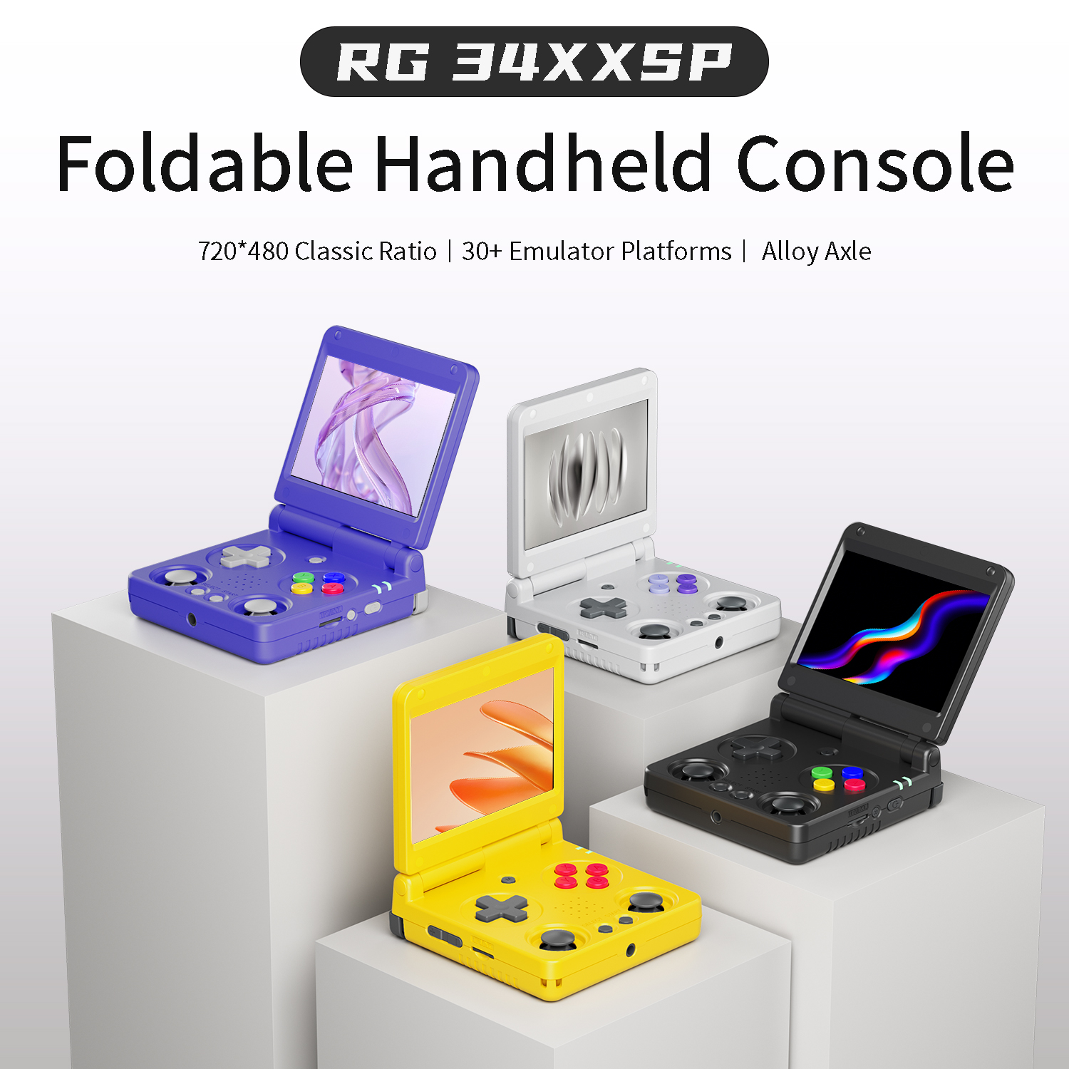 Anbernic RG34XXSP RG35XXSP Fli - Retro Gaming Linux avaliação e preço