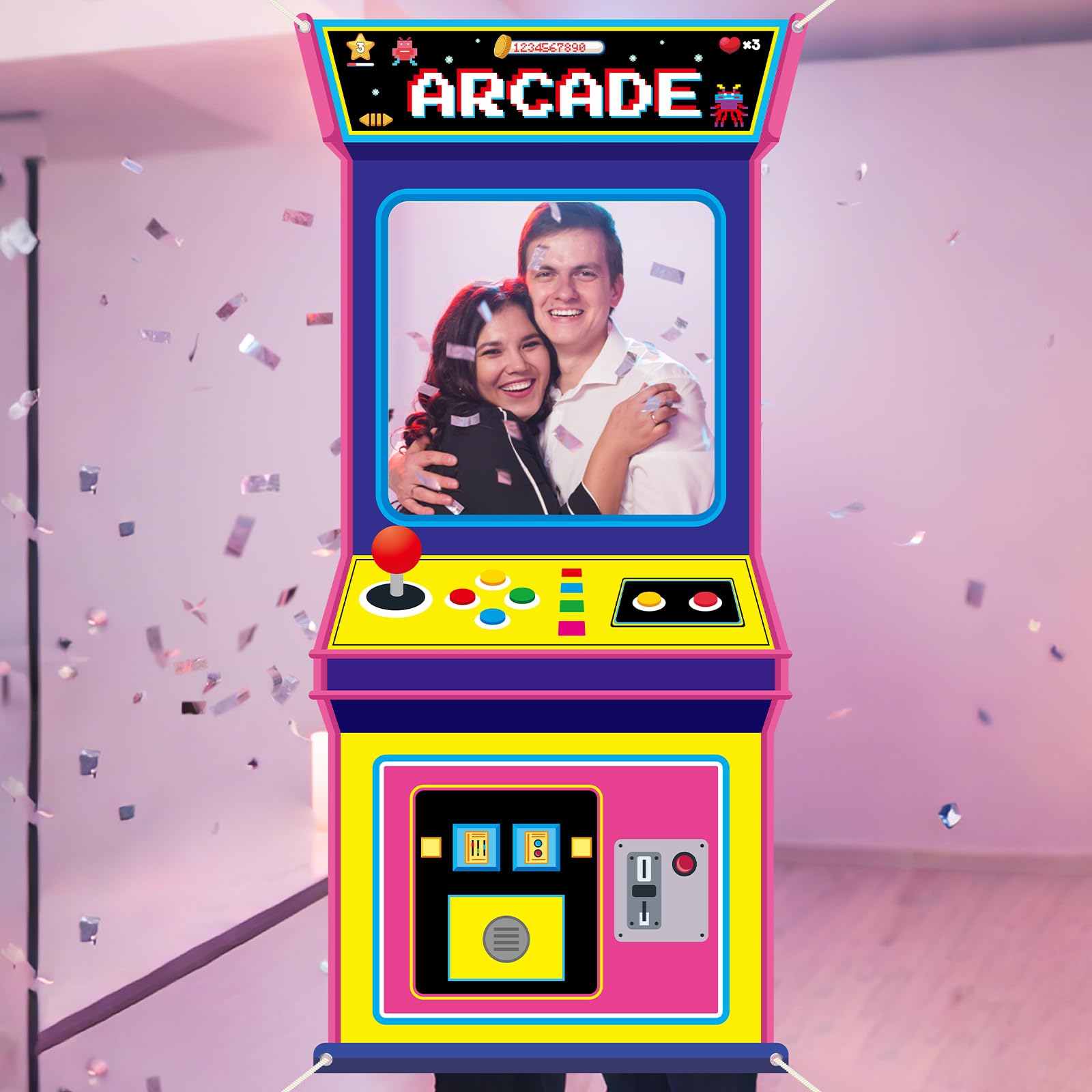 Retro Video Gaming Fabric Arca - Retro Gaming Videos avaliação e preço