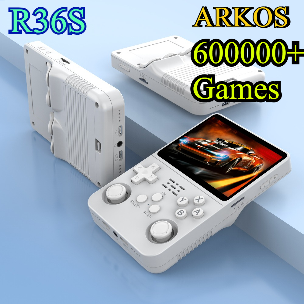 BOYHOM 256G Open Source R36S R - Retro Gaming Linux avaliação e preço