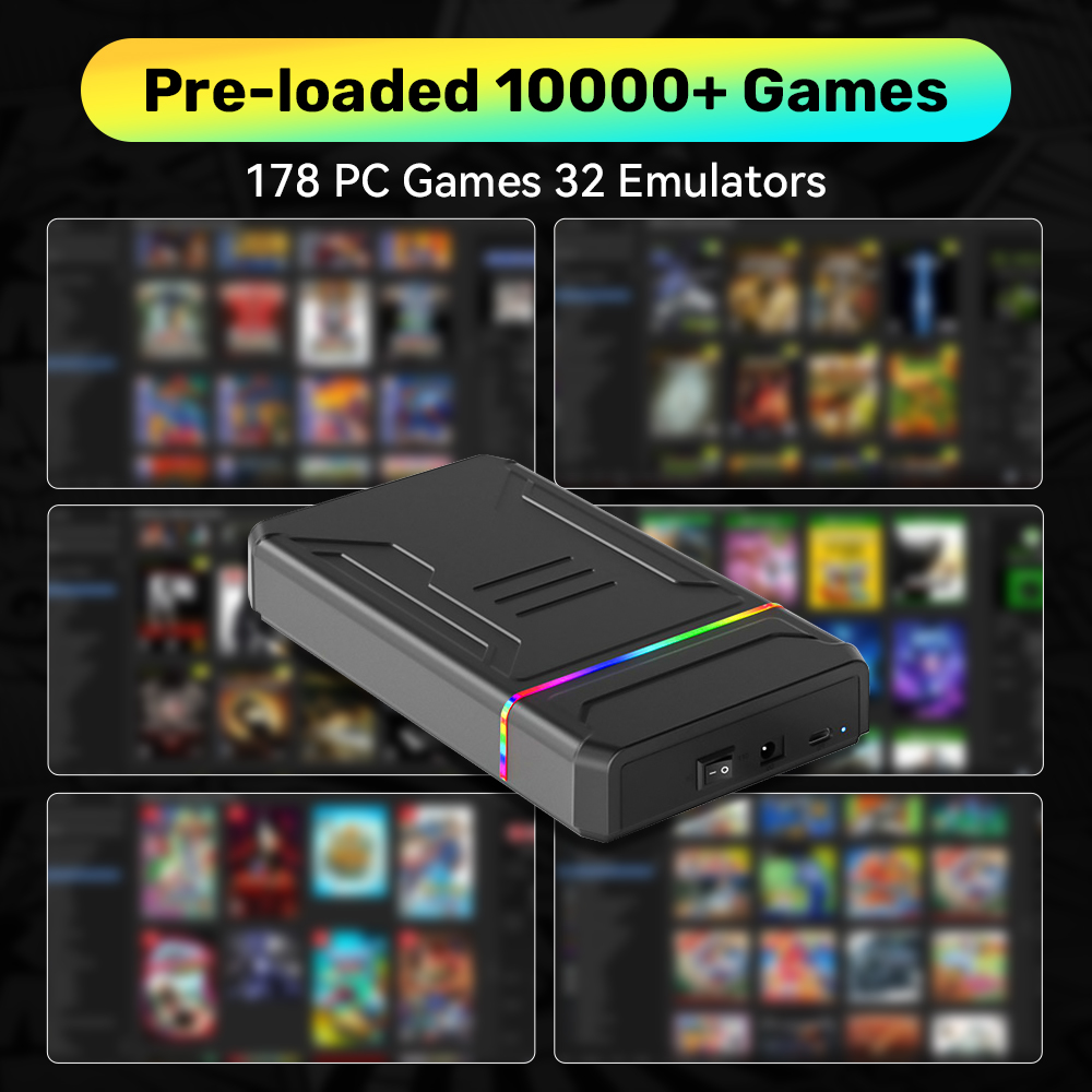 3TB External Retro Game HDD Em - Retro Gaming Xbox avaliação e preço