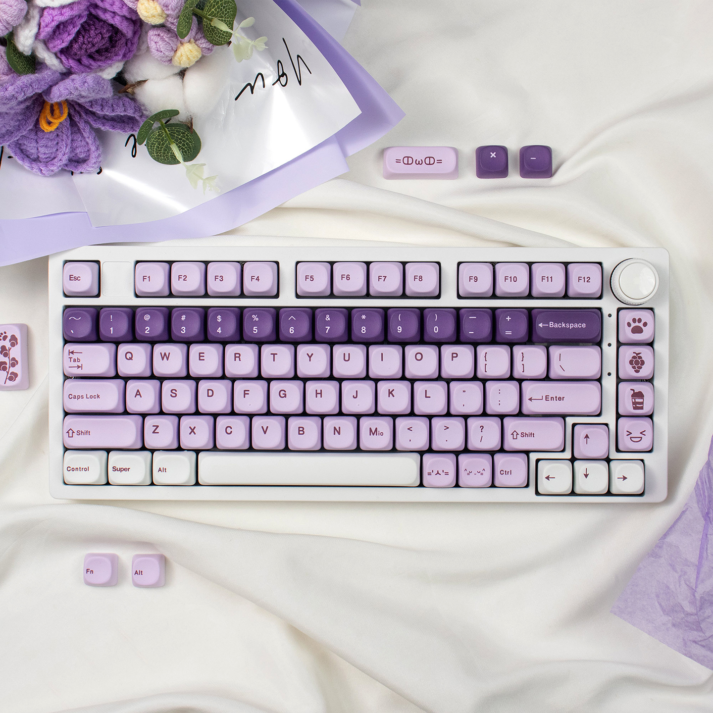 Grape Smoothie Theme Keycap 13 - Retro Gaming Keycaps avaliação e preço