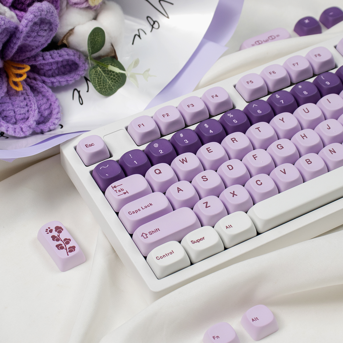 Grape Smoothie Theme Keycap 13 - Retro Gaming Keycaps avaliação e preço