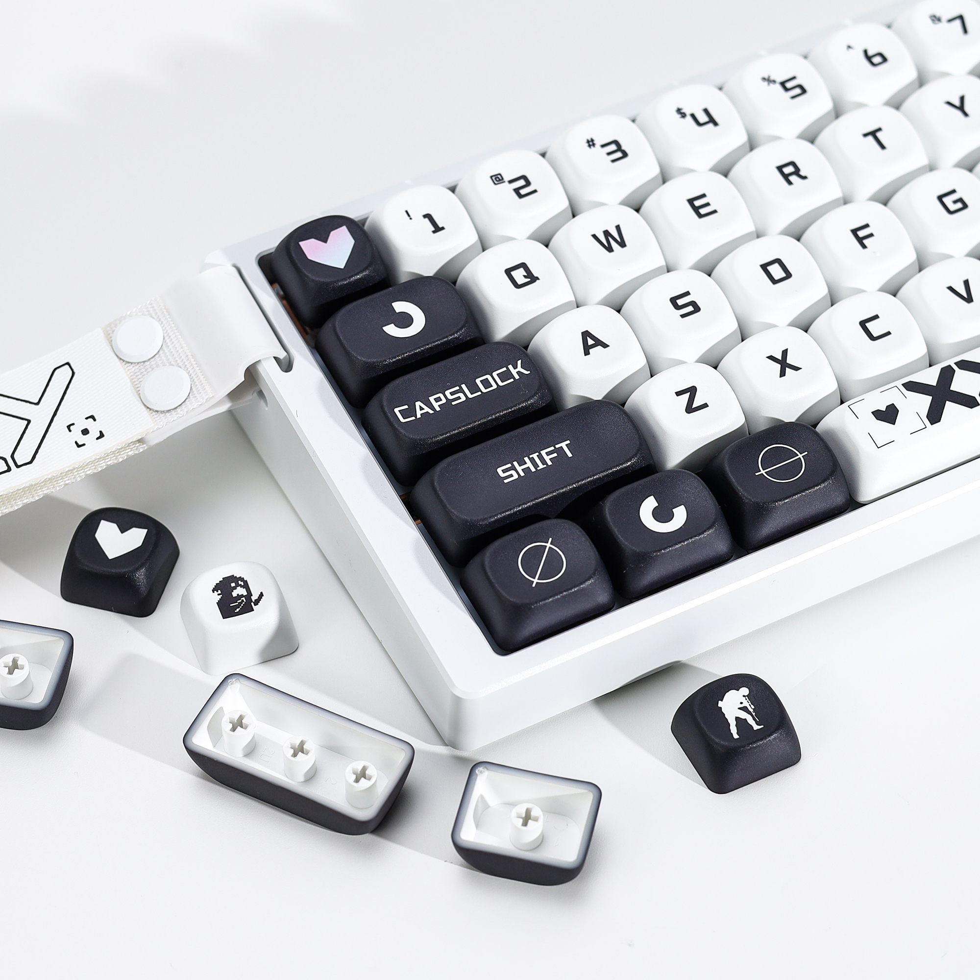 KBDiy PrintStream Keycaps csgo - Retro Gaming Keycaps avaliação e preço