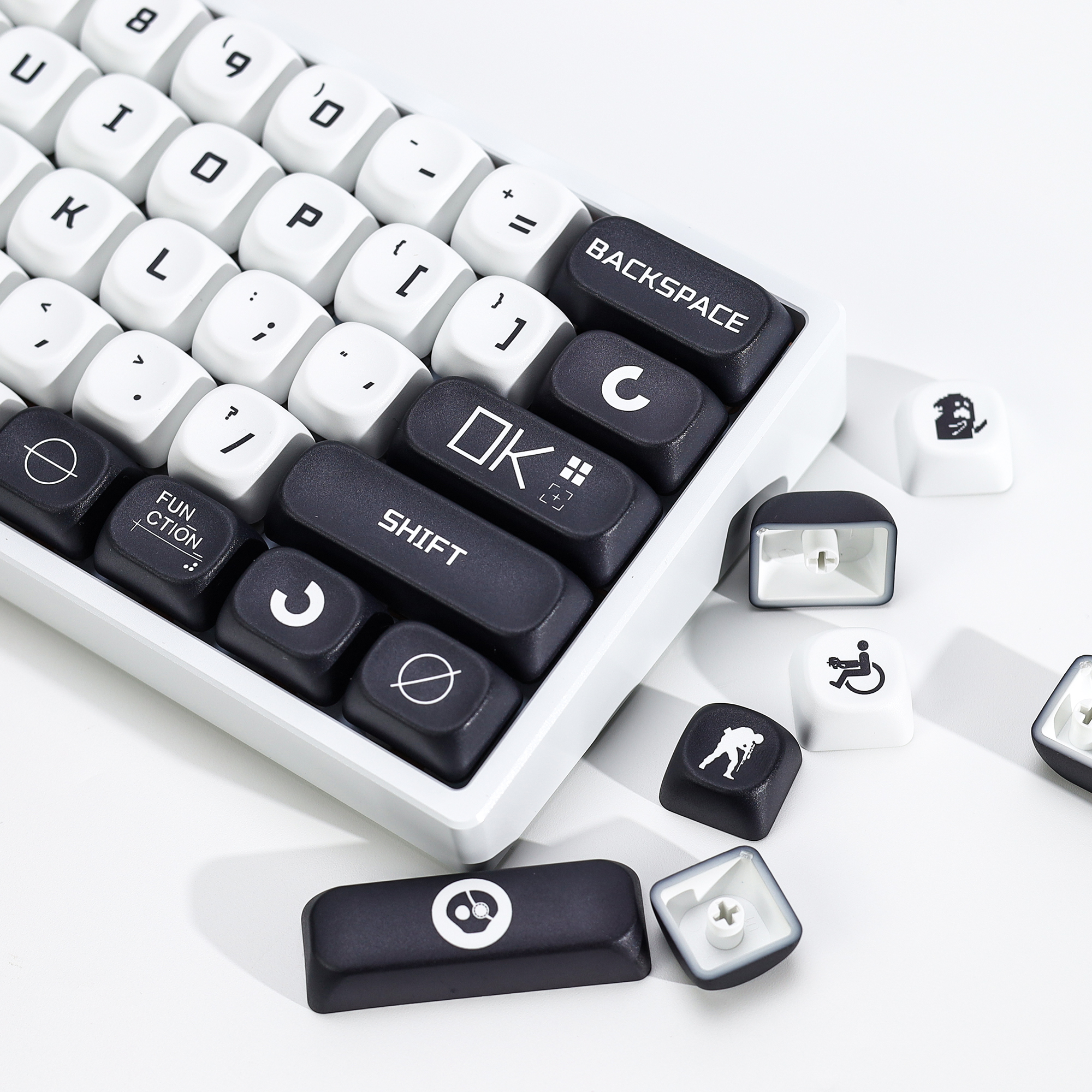 KBDiy PrintStream Keycaps csgo - Retro Gaming Keycaps avaliação e preço