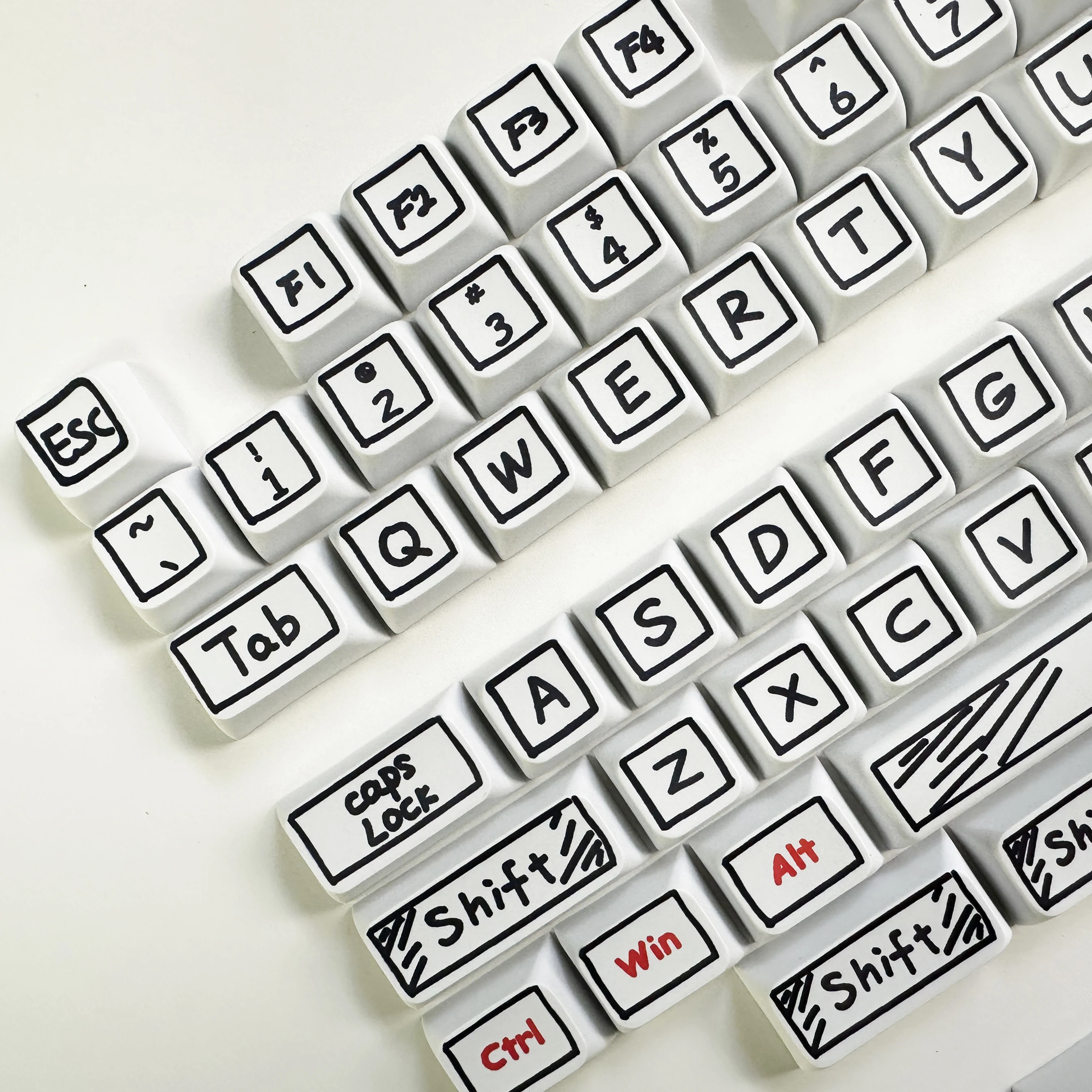125 Keys XDA Profile Graffiti  - Retro Gaming Keycaps avaliação e preço