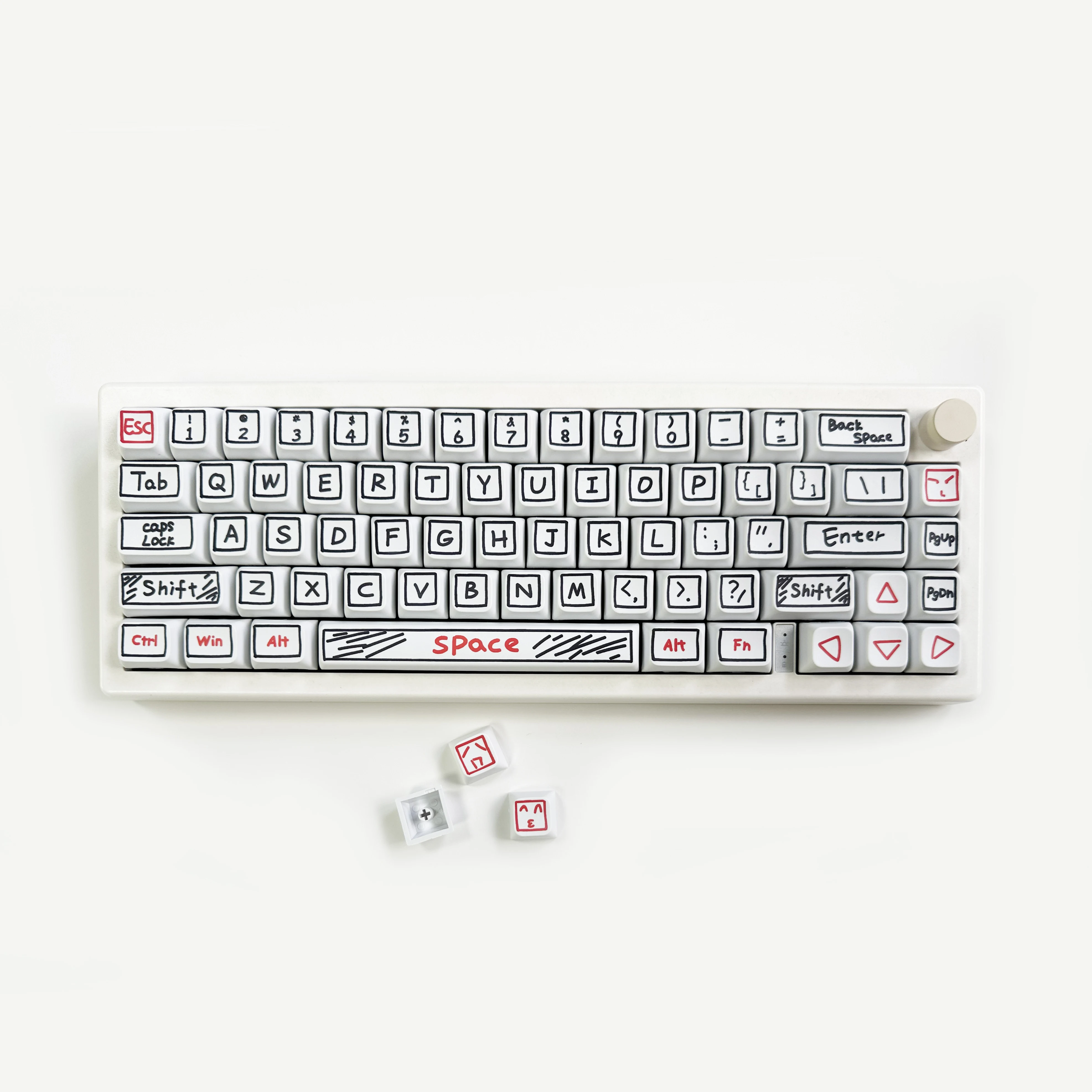 125 Keys XDA Profile Graffiti  - Retro Gaming Keycaps avaliação e preço