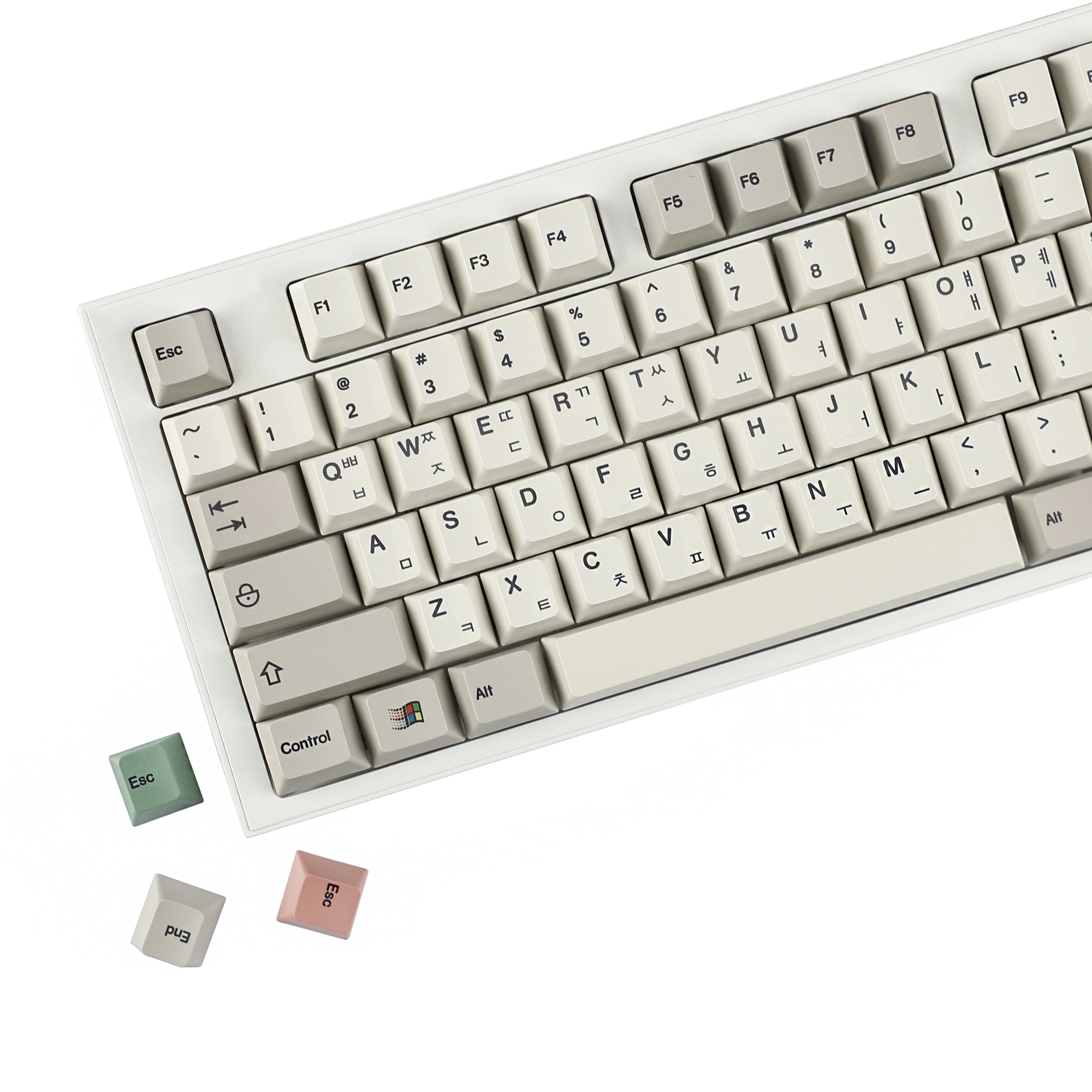 YMDK 161 Keys 9009 English Kor - Retro Gaming Keycaps avaliação e preço