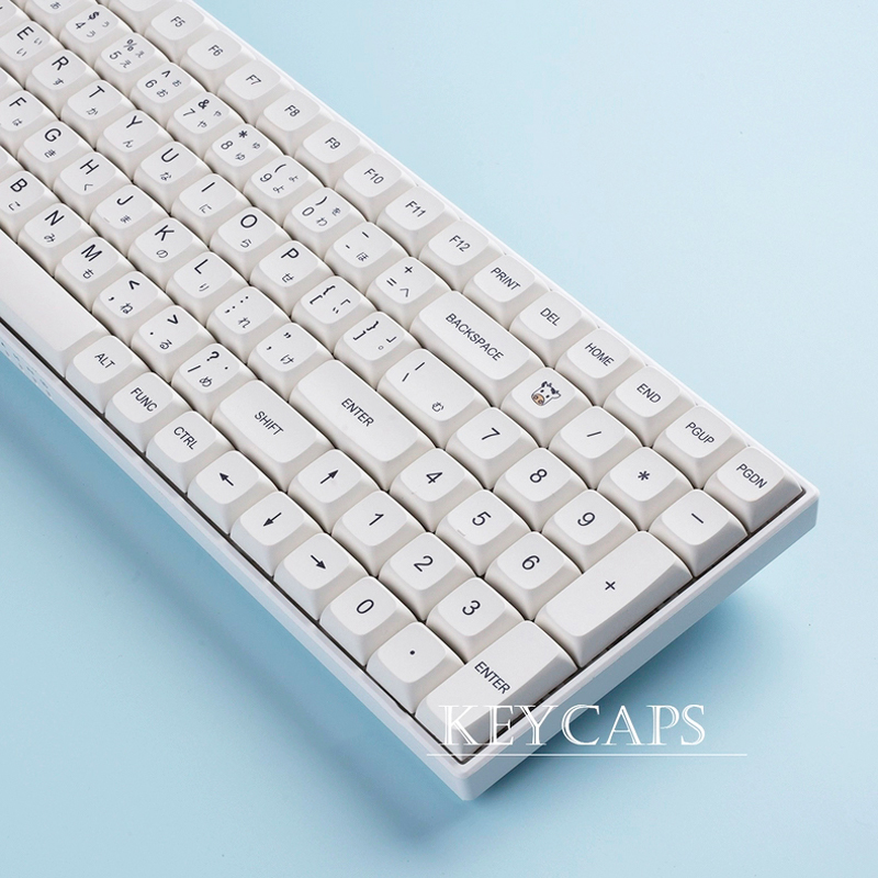 Minimalist White PBT Keycaps 1 - Retro Gaming Keycaps avaliação e preço