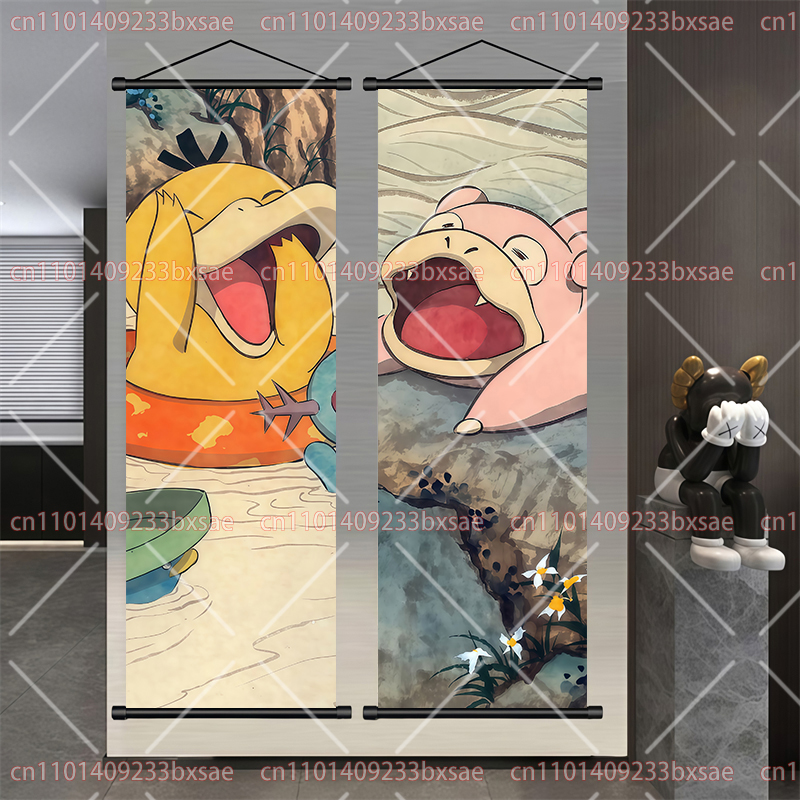 Pokémon Retro Scroll Painting  - Retro Gaming Room avaliação e preço