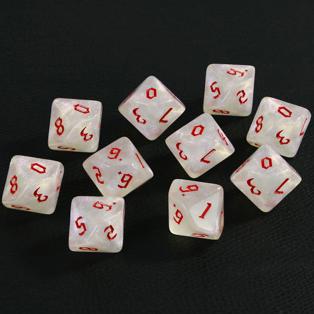 D10 Dice Game Dice Role Dice P - Retro Gaming Desk avaliação e preço