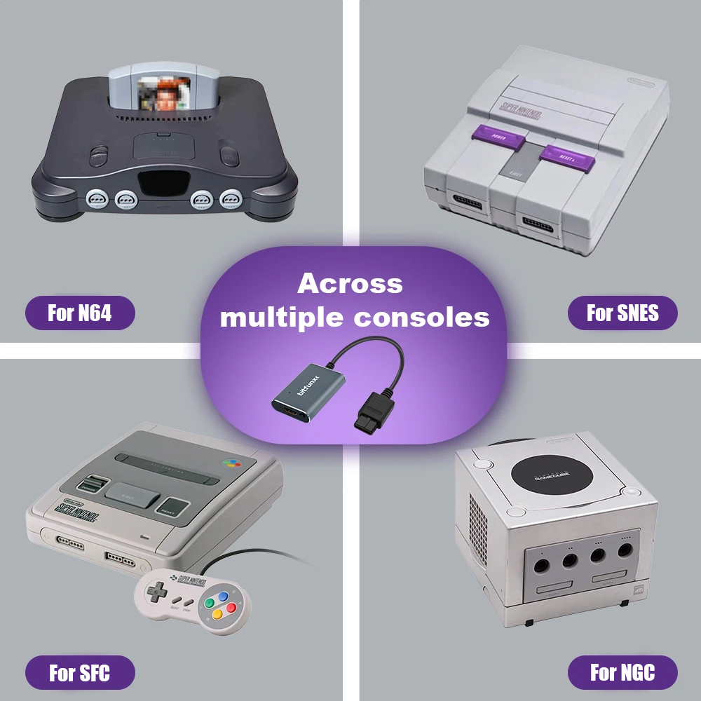 Bitfunx 720P Svideo / AV To HD - Retro Gaming Room avaliação e preço