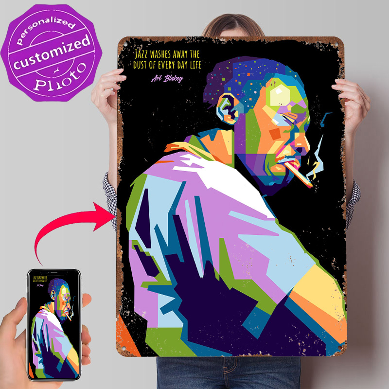 Art Blakey Printed Poster Cust - Retro Gaming Desk avaliação e preço
