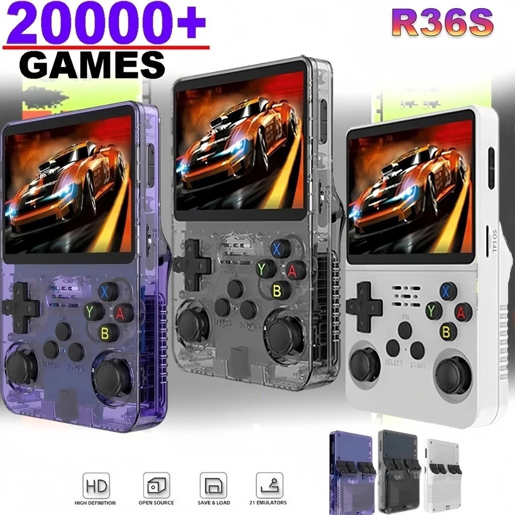 Mini R36S Retro Handheld Video - Retro Gaming Xbox avaliação e preço