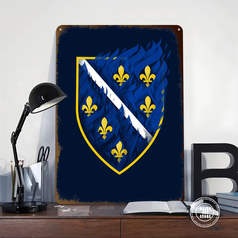 Bosnia Printed Poster Customiz - Retro Gaming Desk avaliação e preço