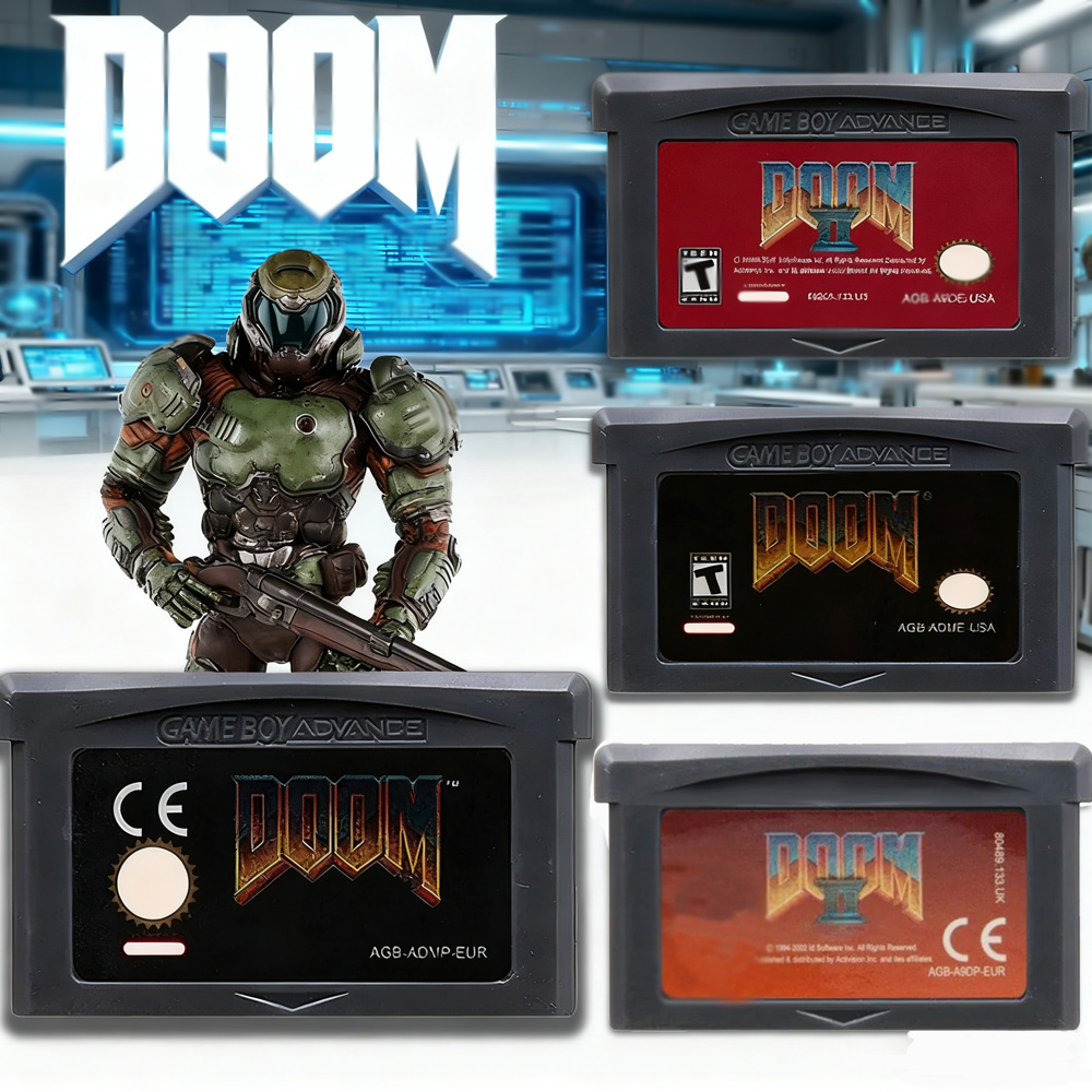 DOOM Series 32 Bit GBA Game Ca - Retro Gaming Room avaliação e preço