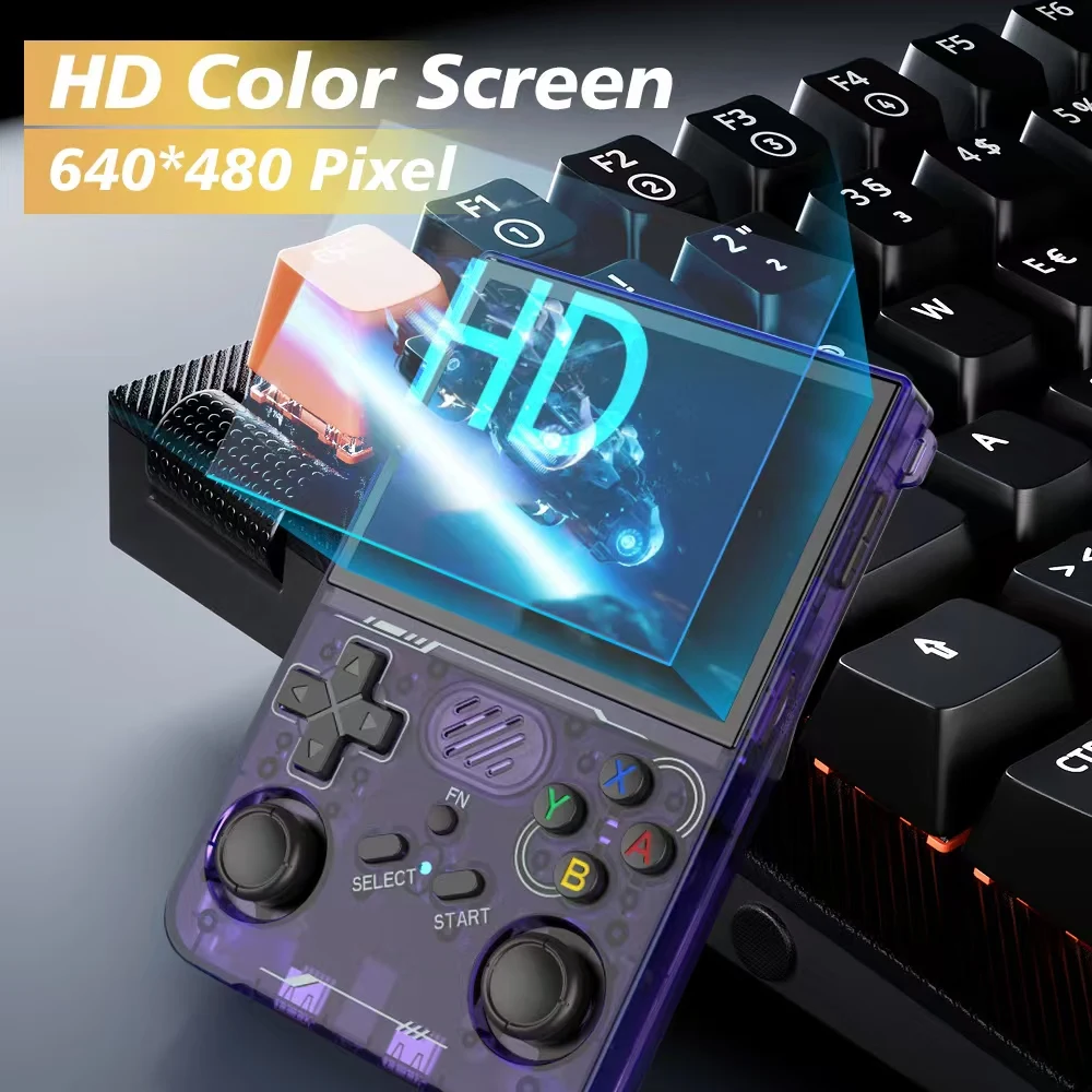 BOYHOM New R36XX Retro Handhel - Retro Gaming Linux avaliação e preço