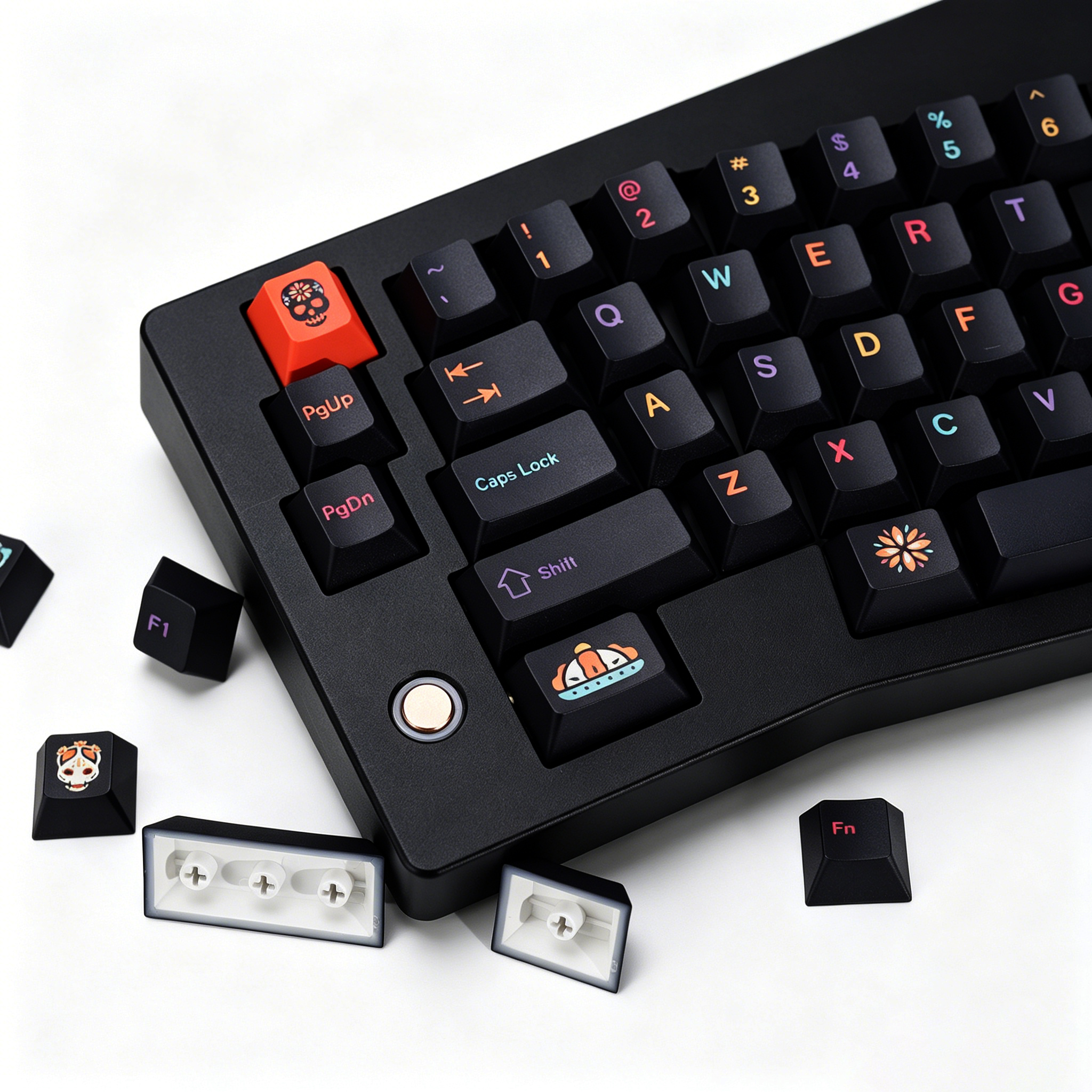 KBDiy Clone GMK Keycaps Retro  - Retro Gaming Keycaps avaliação e preço