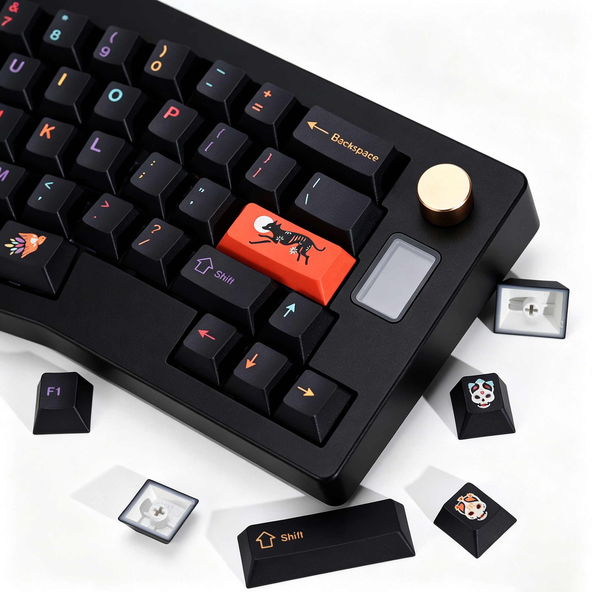 KBDiy Clone GMK Keycaps Retro  - Retro Gaming Keycaps avaliação e preço