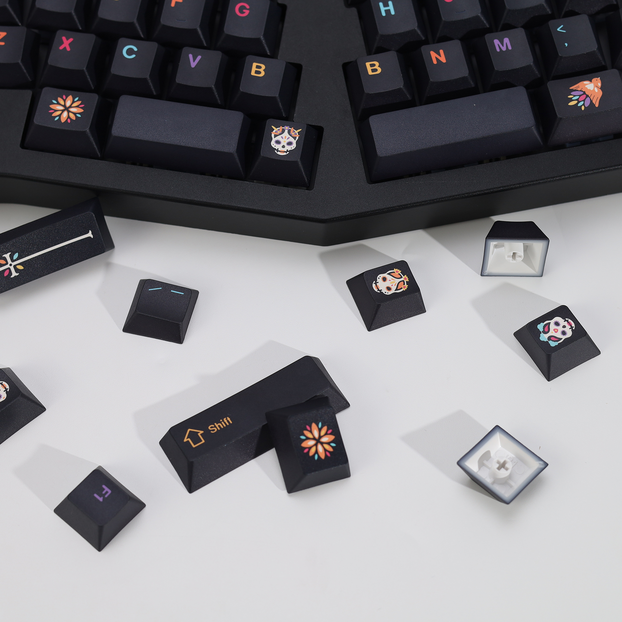 KBDiy Clone GMK Keycaps Retro  - Retro Gaming Keycaps avaliação e preço
