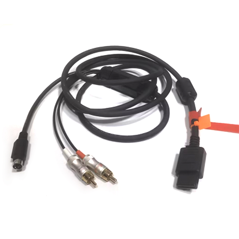 SFC N64 NGC S-Video Cable Shie - Retro Gaming Room avaliação e preço