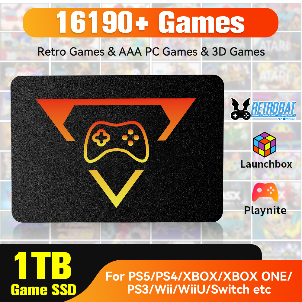 1TB Portable Gaming SSD 3 Syst - Retro Gaming Xbox avaliação e preço