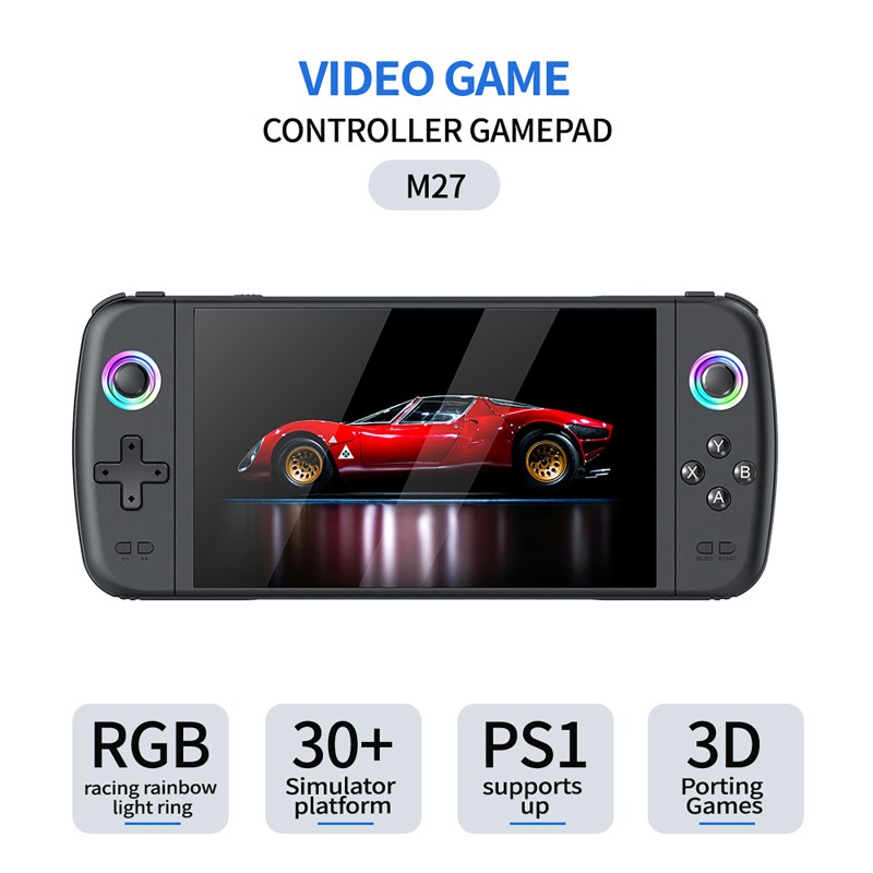 M27 Portable Pocket Retro Hand - Retro Gaming Linux avaliação e preço