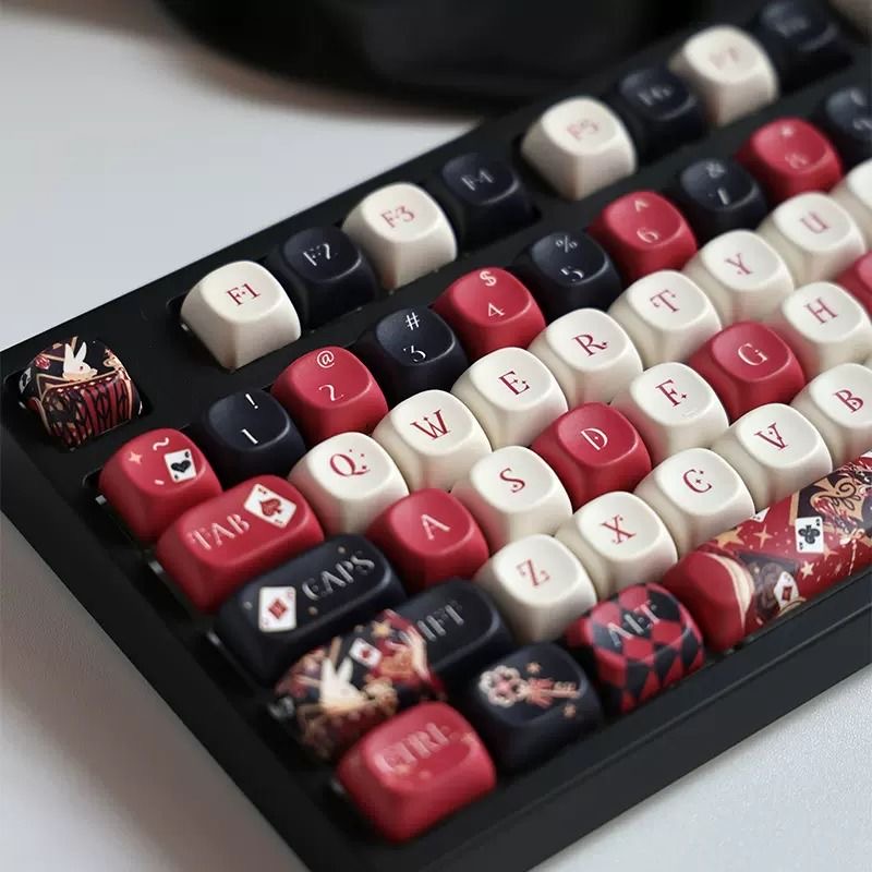 Retro Alice Keycap 138 Keys Th - Retro Gaming Keycaps avaliação e preço