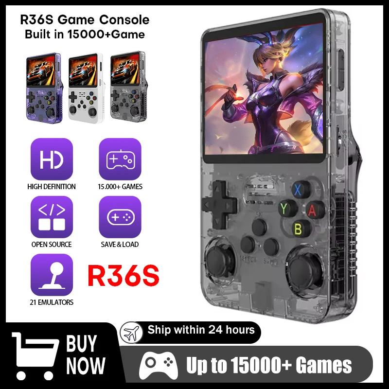 R36S Retro Handheld Video Game - Retro Gaming Linux avaliação e preço