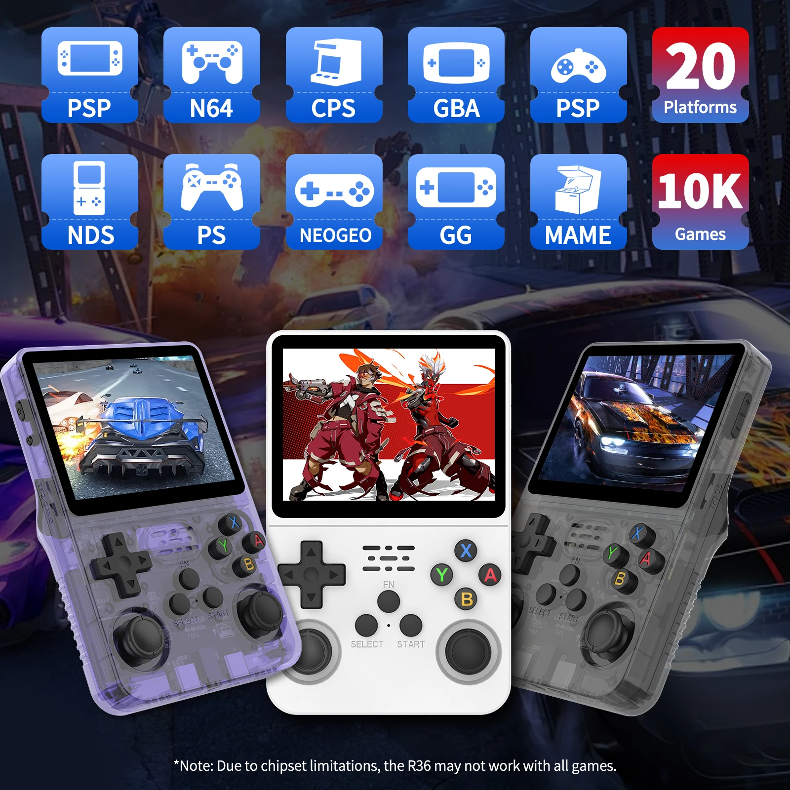 R36S Retro Handheld Video Game - Retro Gaming Linux avaliação e preço
