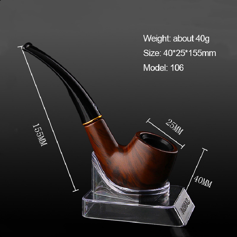 Retro Ebony Tobacco Pipe Retro - Console Retro Gaming Portable avaliação e preço