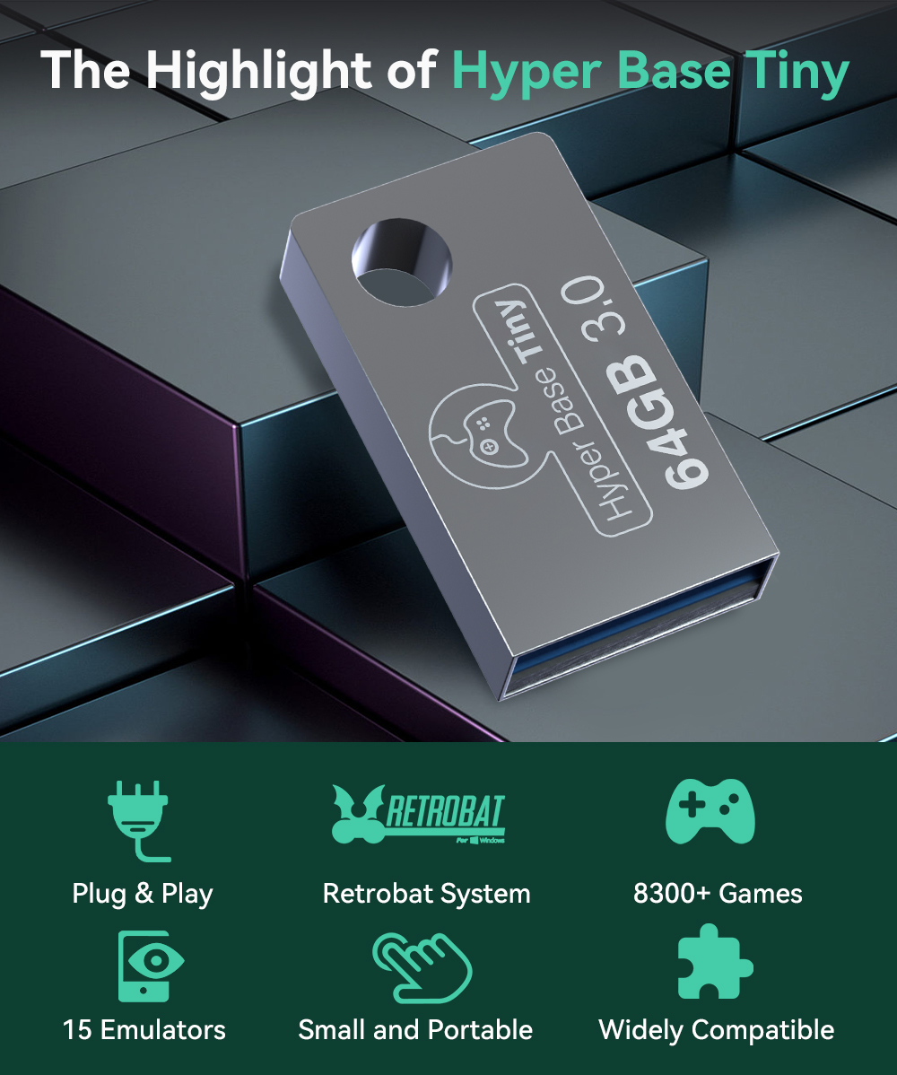 JMachen 64GB Portable USB 3.0  - Retro Gaming System avaliação e preço