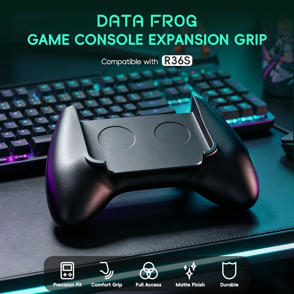 Data Frog R36S Game Grip Ergon - Retro Gaming System avaliação e preço