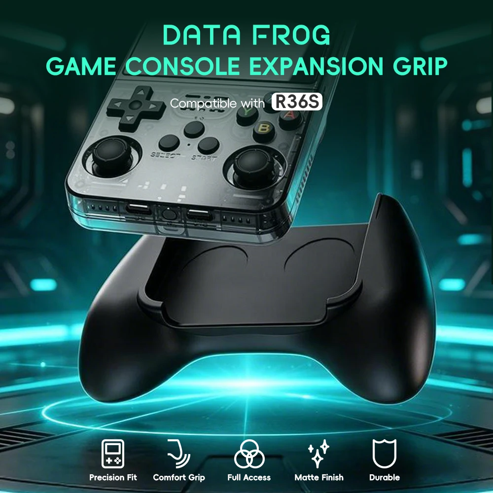 Data Frog R36S Game Grip Ergon - Retro Gaming System avaliação e preço