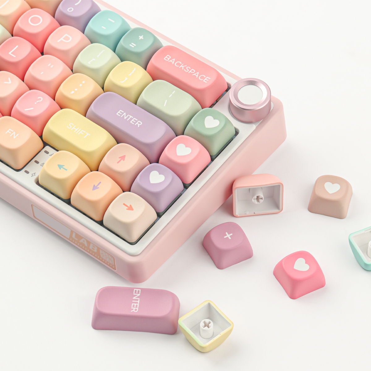 GMK Candy Keycaps Set 126 Keys - Retro Gaming Keycaps avaliação e preço