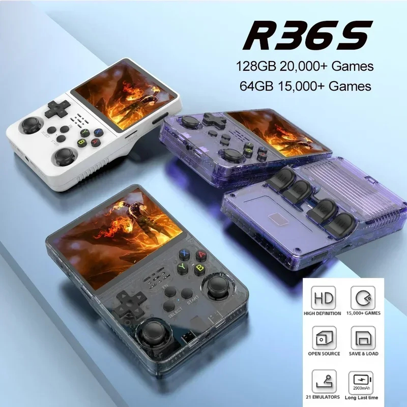 R36S Retro Handheld Game Conso - Retro Gaming R36S avaliação e preço