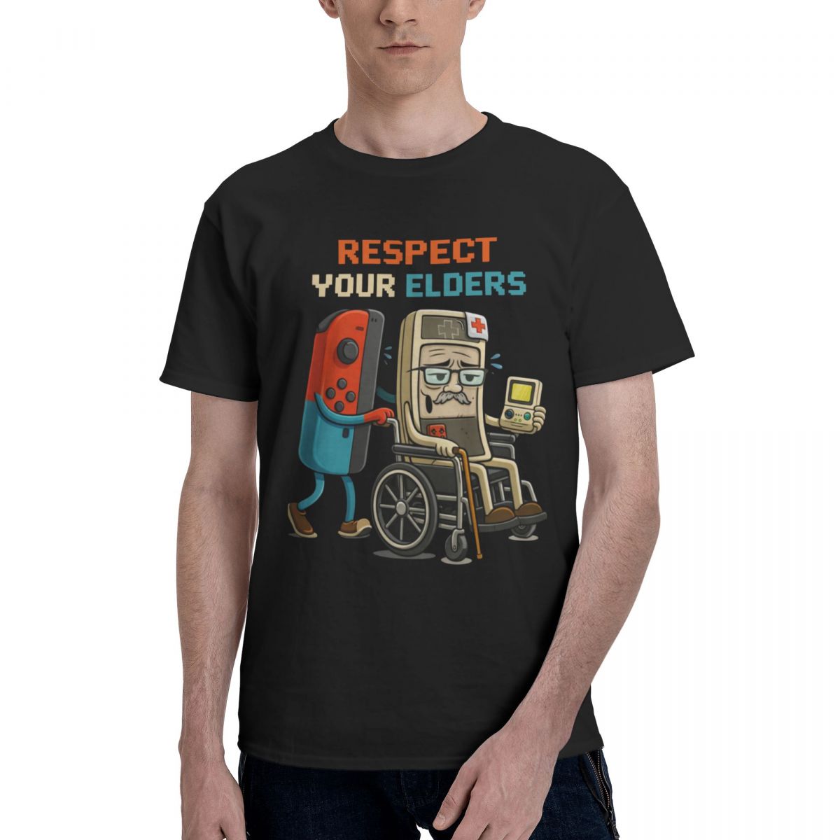 Men Respect Your Elders Gaming - Retro Gaming Gifts For Men avaliação e preço