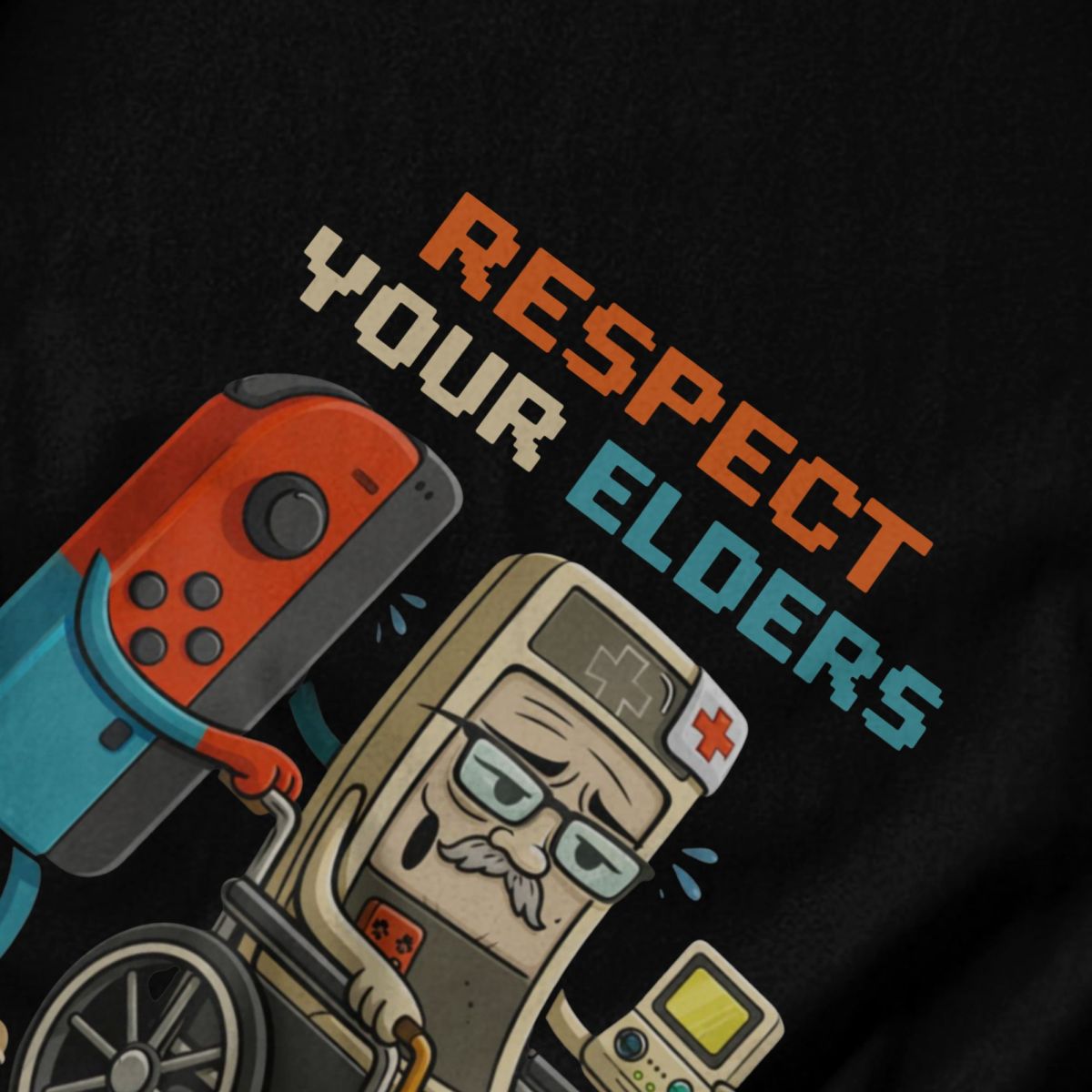 Men Respect Your Elders Gaming - Retro Gaming Gifts For Men avaliação e preço
