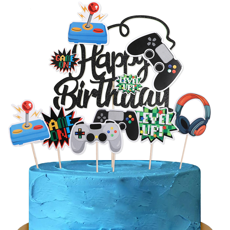13Pcs Video Retro Game Cake To - Retro Gaming Videos avaliação e preço