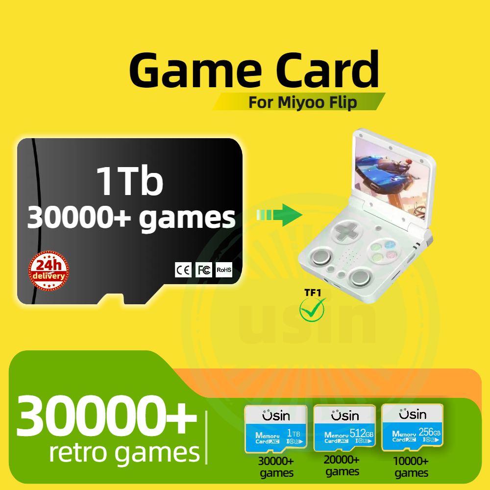 Game Card For Miyoo Flip 30000 - Retro Gaming System avaliação e preço