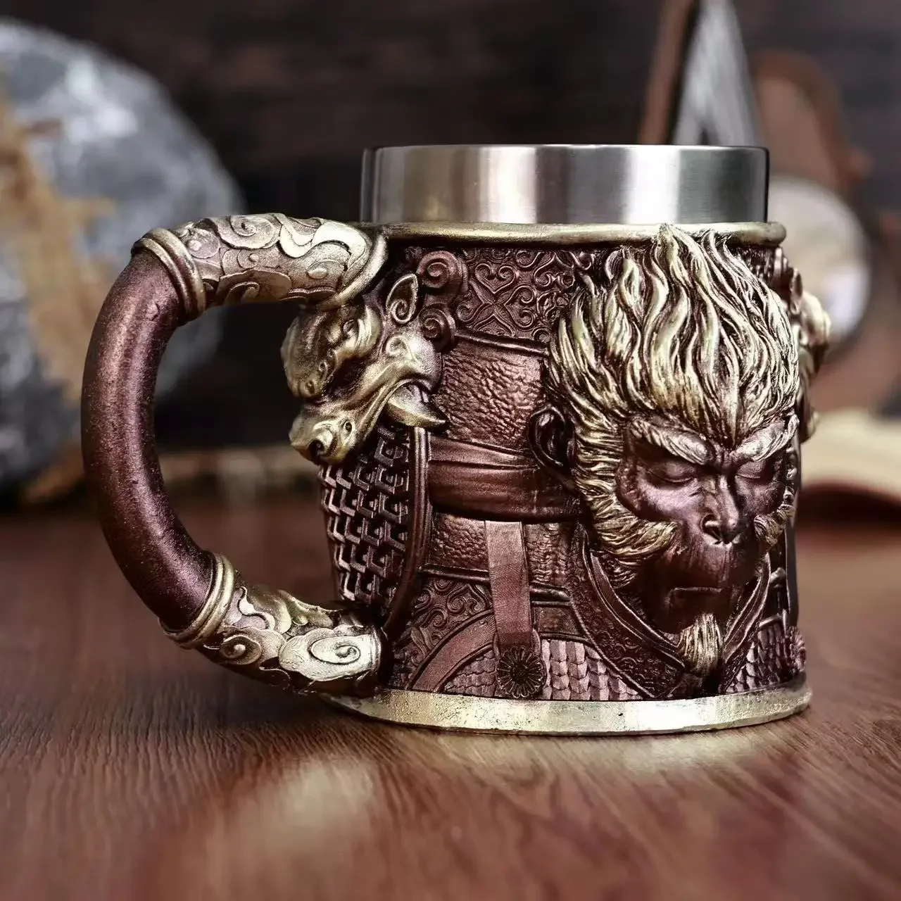 Hot Black Myth Wukong Resin Be - Retro Gaming Gifts For Men avaliação e preço