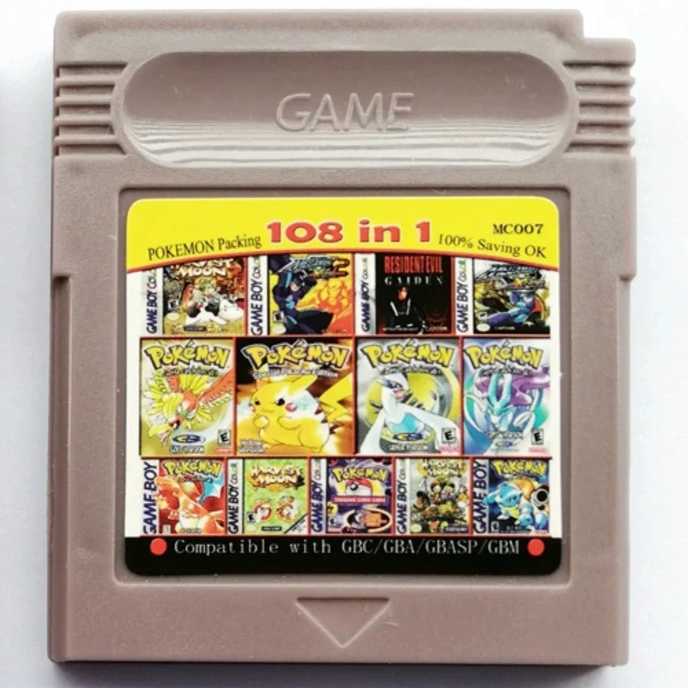 GBC Retro Game Combo Card Poké - Retro Gaming Videos avaliação e preço
